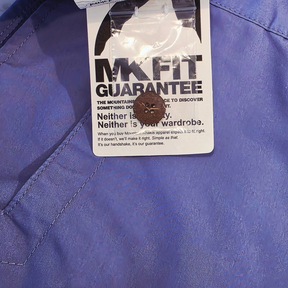 Mountain Khakis Broadway Fit Shorts Mens 38x10 Blue Cotton Blend NWT - Picture 6 of 16